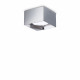 Faretto da soffitto con struttura in alluminio quadrata e diffusore in acrilico