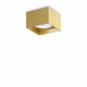 Faretto da soffitto con struttura in alluminio quadrata e diffusore in acrilico