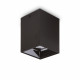 Faretto da soffitto grande a led struttura in alluminio e diffusore in acrilico