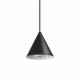 Lampada a sospenione moderna piccola con diffusore in metallo verniciato