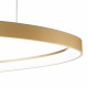 Lampada a sospensione a led grande in alluminio dal design moderno