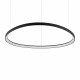 Lampada a sospensione a led gigante in alluiminio dal design moderno