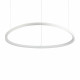 Lampada a sospensione a led gigante in alluiminio dal design moderno