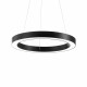 Lampada a sospensione a led in allumino con diffusore in acrilico grande