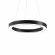 Lampada a sospensione a led in allumino con diffusore in acrilico media