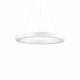 Lampada a sospensione a led in allumino con diffusore in acrilico piccolo