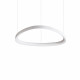 Lampada a sospensione a led media in alluminio dal design moderno