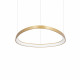 Lampada a sospensione a led media in alluminio dal design moderno