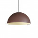 Lampada a sospensione con diffusore medio in metallo dal design moderno