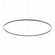 Lampada a sospensione con diffusore rotondo a led D.150