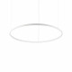 Lampada a sospensione con diffusore rotondo a led D.90