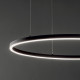 Lampada a sospensione con diffusore rotondo a led D.90
