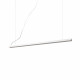 Lampada a sospensione da cucina struttura in alluminio e diffusore a led