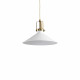 Lampada a sospensione diffusore a cono in metallo piccolo dal design industrial