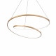 Lampada a sospensione grande con diffusore a LED dal design moderno