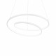 Lampada a sospensione grande con diffusore a LED dal design moderno