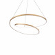 Lampada a sospensione grande con diffusore a LED dal design moderno