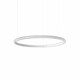 Lampada a sospensione grande in alluminio con diffusore a led