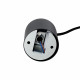 Lampada a sospensione in metallo con singolo diffusore dal design moderno