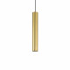 Lampada a sospensione in metallo con singolo diffusore dal design moderno