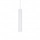 Lampada a sospensione in metallo con singolo diffusore dal design moderno