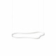 Lampada a sospensione LED grande con struttura in alluminio dal design moderno