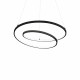 Lampada a sospensione media con diffusore a LED dal design moderno