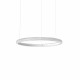 Lampada a sospensione media in alluminio con diffusore a led