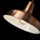 Lampada a sospensione moderna con diffusore in metallo
