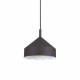 Lampada a sospensione moderna con diffusore in metallo piccolo