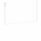 Lampada a sospensione per cucina con struttura in alluminio e diffusore a led