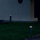 Lampioncino da giardino a led in alluminio media e diffusore in policarbonato