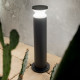 Lampione da giardino con struttura in alluminio media e diffusore in acrilico
