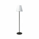 Lampada da giardino da terra alta con struttura in metallo e diffusore in PMMA