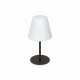 Lampada da giardino da terra bassa con struttura in metallo e diffusore in PMMA