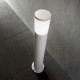 Lampione da giardino dal design moderno con struttura e diffusore in resina