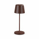 Lampada da tavolo a led dimmerabile con base di ricarica
