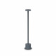 Lampada da tavolo a led dimmerabile con struttura in alluminio alta e stretta