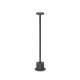 Lampada da tavolo a led dimmerabile con struttura in alluminio alta e stretta