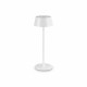 Lampada da tavolo a led dimmerabile per esterni struttura in alliminio