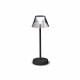 Lampada da tavolo a led dimmerabile struttura iin metallo e pvc