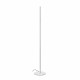 Lampada da terra a led con struttura in alluminio e diffusore in vetro