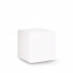 Lampada da terra da giardino con struttura cubica media in pvc