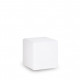 Lampada da terra da giardino con struttura cubica piccola in pvc