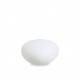 Lampada da terra da giardino con struttura ovale media in pvc