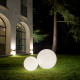 Lampada da terra da giardino piccola a led con struttura in pvc