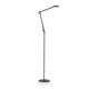 Piantana a led con struttura in alluminio e diffusore orientabile
