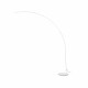 Piantana moderna a led dimmerabile con struttura in metallo