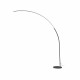 Piantana moderna a led dimmerabile con struttura in metallo