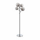 Piantana moderna in metallo con 4 diffusori in vetro borosilicato